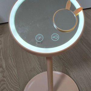 토끼 무드등 화장 거울(충전식)