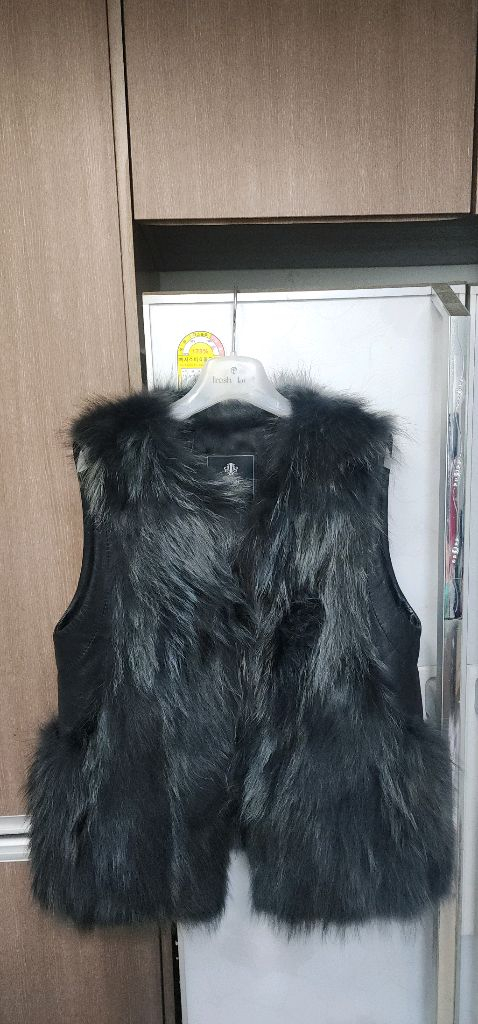 버버리 울 랩스커트 44~55/ 진도 라쿤퍼베스트--6