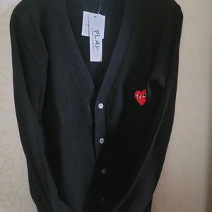 꼼데가르송 플레이 하트 가디건