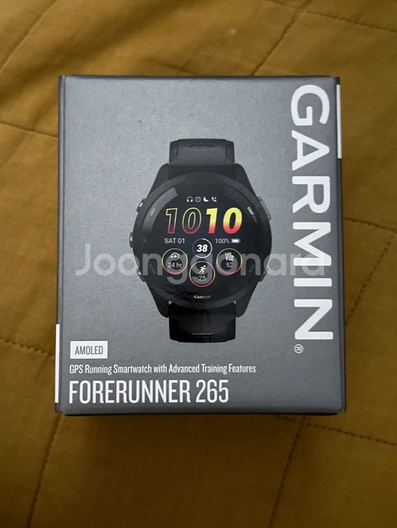 가민 포러너 265 블랙 / 화이트 국내공식 미개봉 판--0