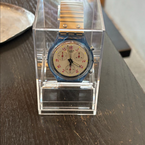 빈티지 스와치 크로노그래프 시계 91년판