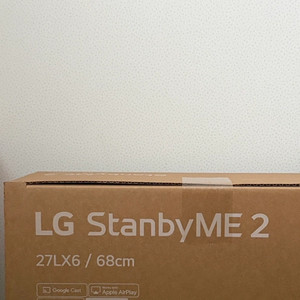 LG 스탠바이미2 27LX6 미개봉 새상품 이미지