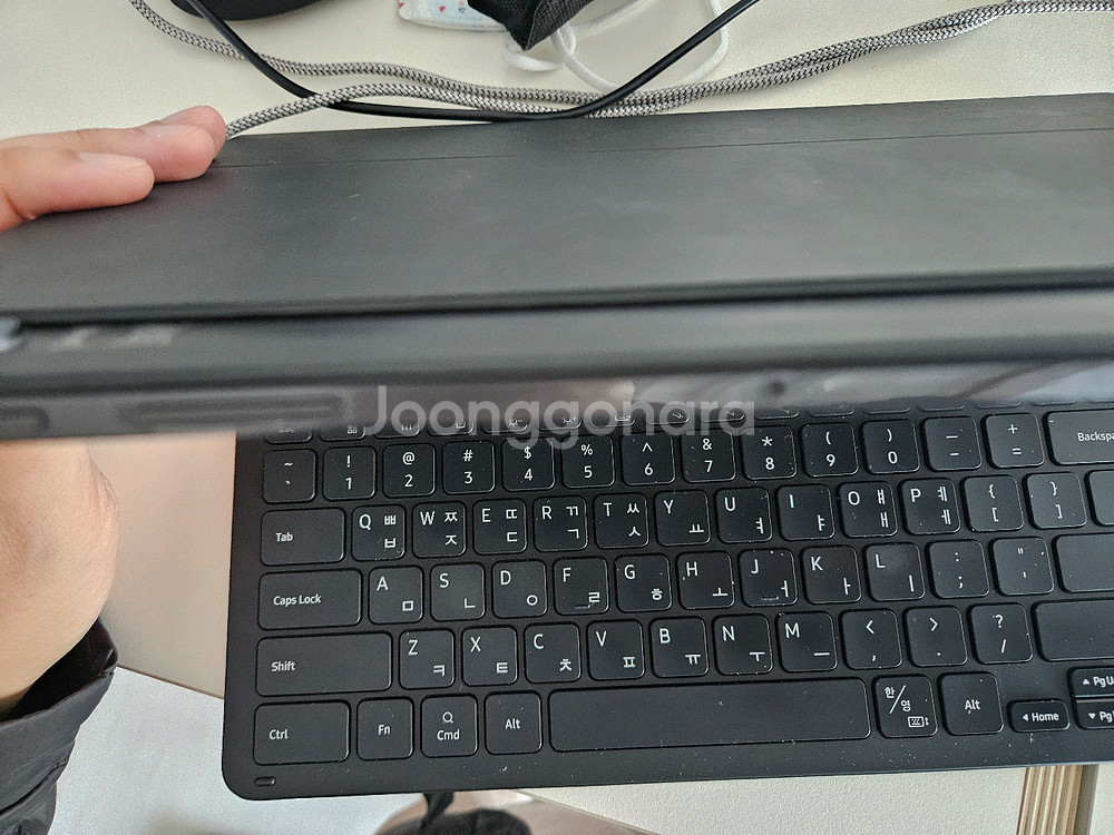 갤럭시 탭 S7 FE 128GB(최상급)+정품 키보드+--13