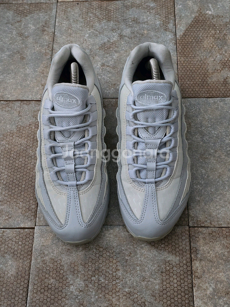 (235)나이키 에어맥스 95 lx 그레이 스니커즈 운동화--1