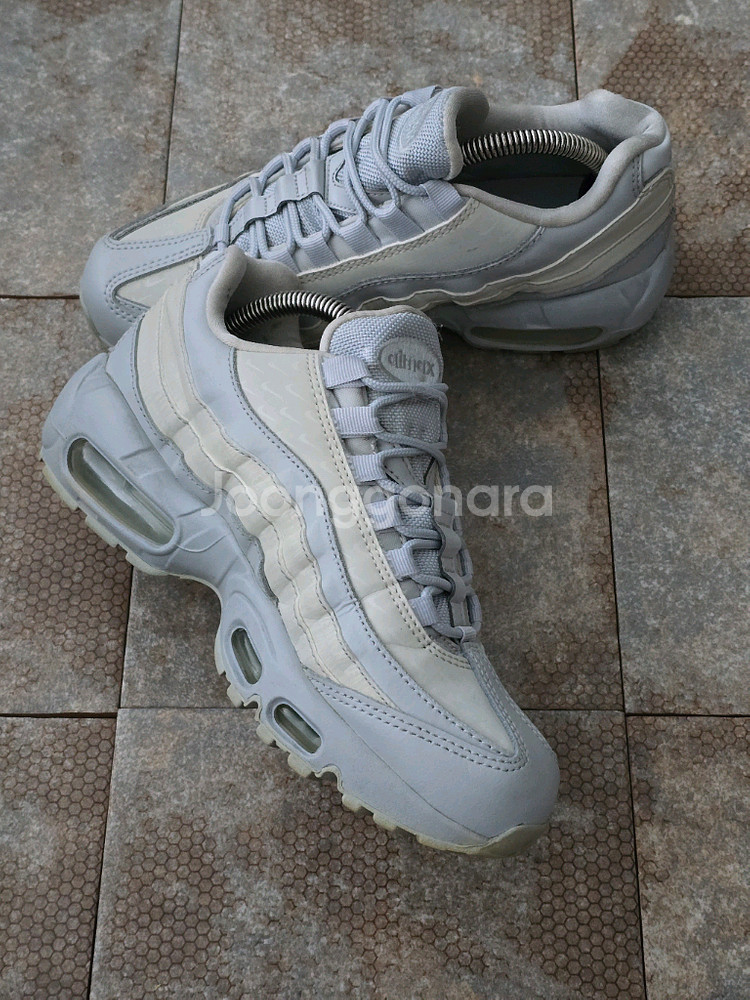 (235)나이키 에어맥스 95 lx 그레이 스니커즈 운동화--3