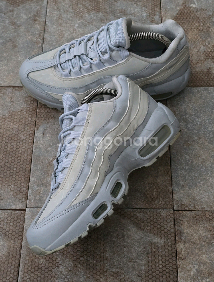 (235)나이키 에어맥스 95 lx 그레이 스니커즈 운동화--4