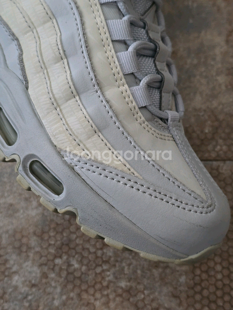 (235)나이키 에어맥스 95 lx 그레이 스니커즈 운동화--6