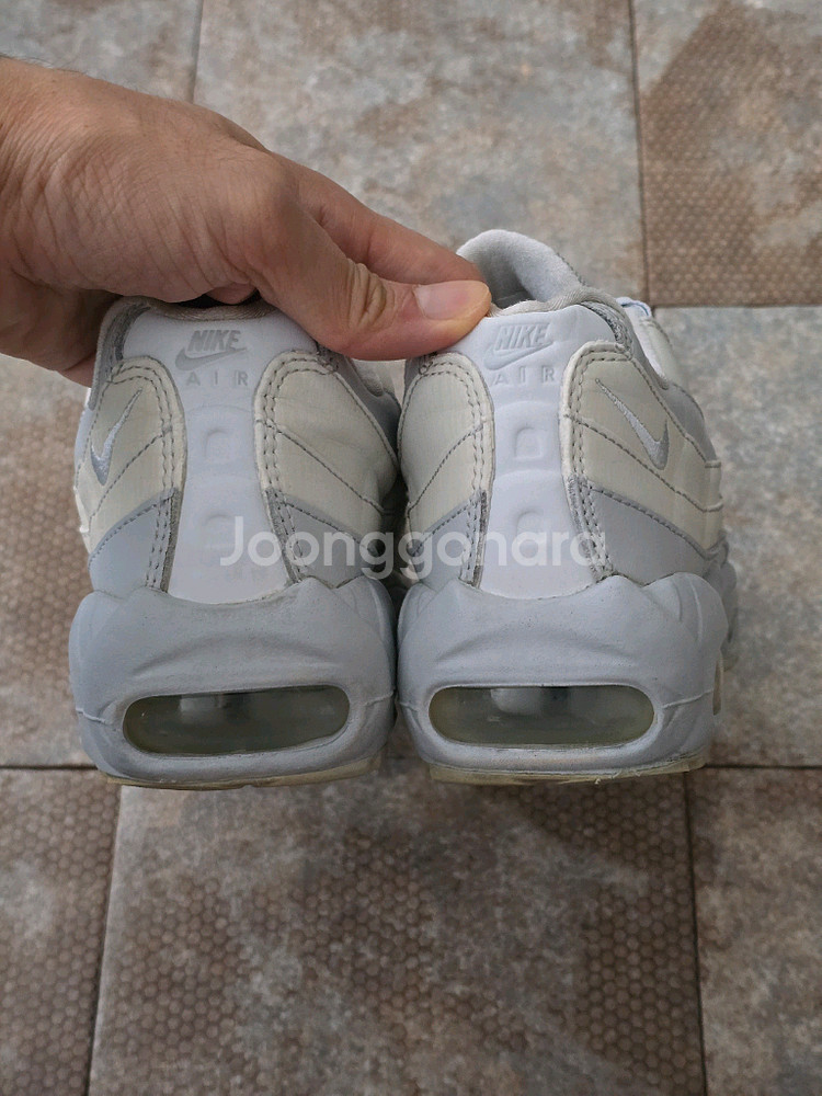 (235)나이키 에어맥스 95 lx 그레이 스니커즈 운동화--7