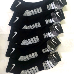 나이키 이중바닥 순면양말 5개 세트