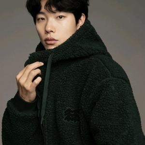 [코오롱스포츠] 남녀공용 솔리드 플리스 후디 재킷