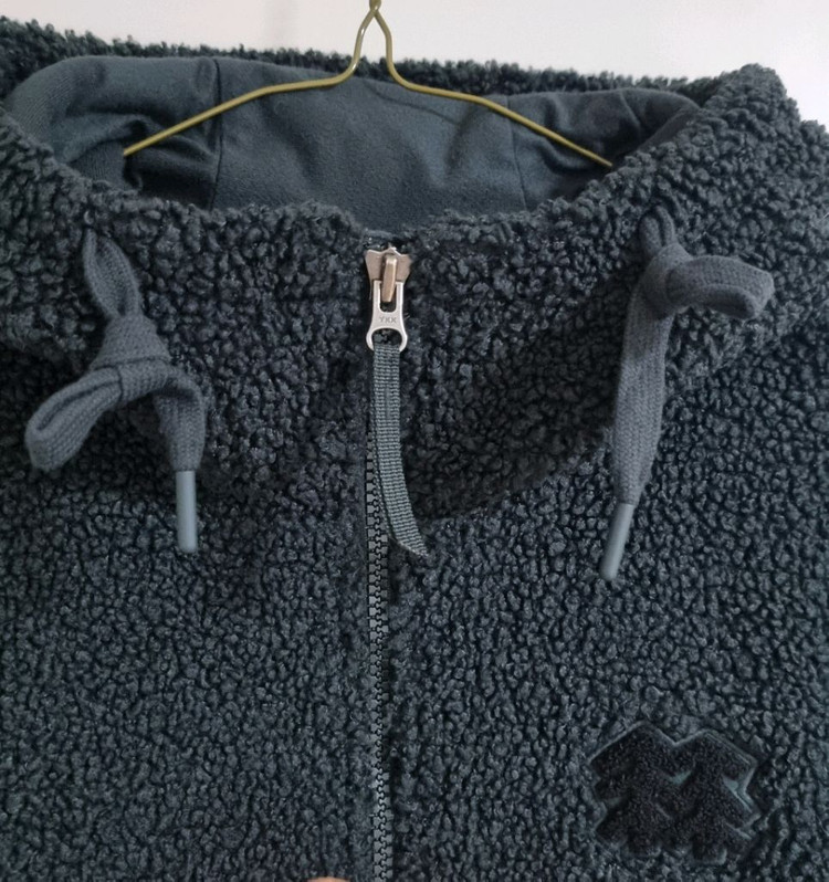 [코오롱스포츠] 남녀공용 솔리드 플리스 후디 재킷--6