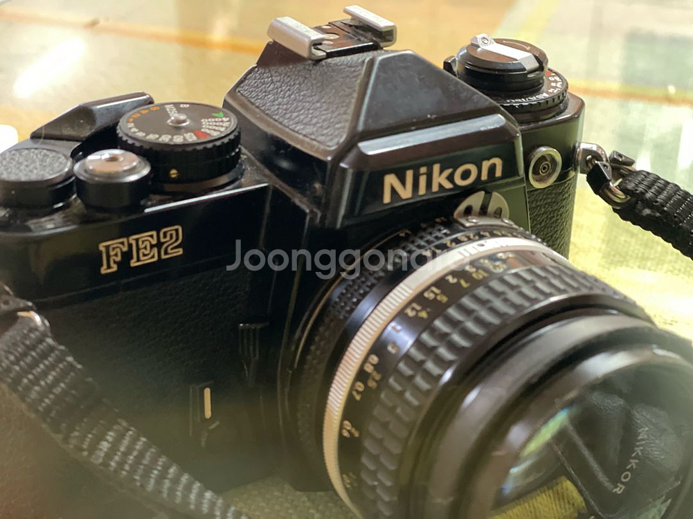 니콘 FE2 필름카메라--1