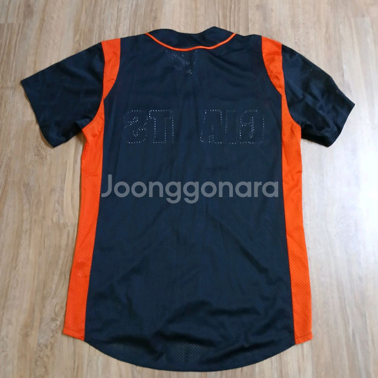 택붙은 미사용 100 롯데자이언츠 원정 유니폼 야구 굿즈 노마킹--2