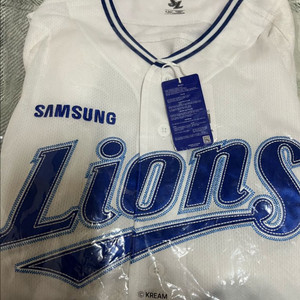 120]삼성라이온즈 2025 홈 프로페셔널 유니폼 화이트 판매합니다.