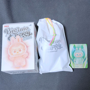 팝마트 라부부 평온 하이라이트 인형 키링 세레니티 serenity