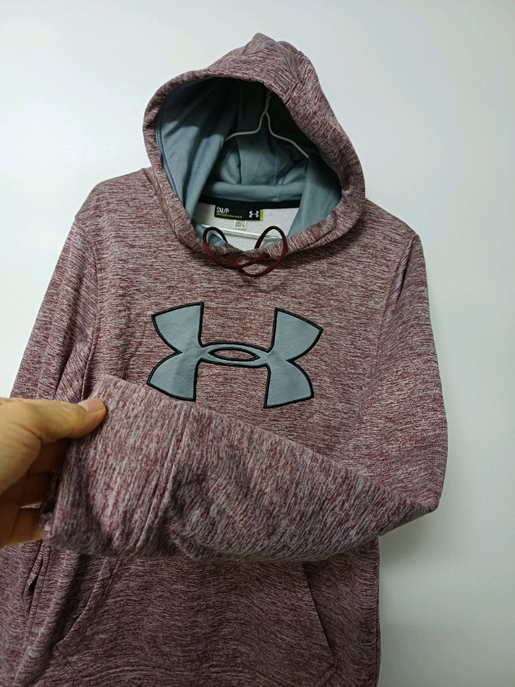 언더아머 기모 후드티 (스판.여100.남95)--2