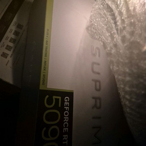 MSI RTX5090 슈프림 미개봉 교환및판매