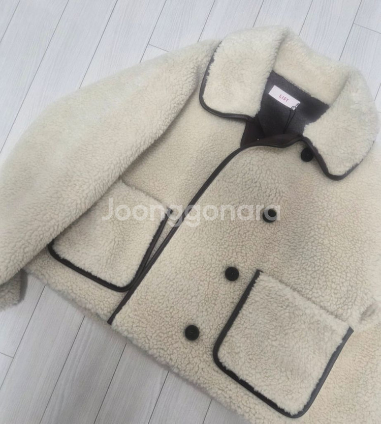 리스트 뽀글이 부클 점퍼 퍼자켓 무스탕 여성 아르켓--0