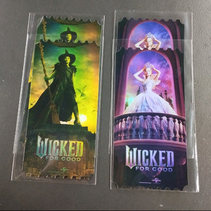 영화 굿즈 위키드 오리지널티켓, 포스터 ,ttt