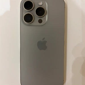 아이폰15Pro 256G 네츄럴 티타늄 자급제 S급