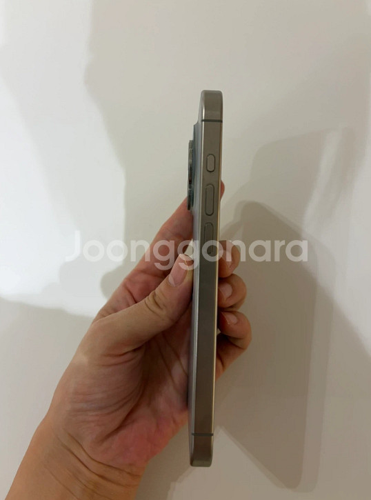 아이폰15Pro 256G 네츄럴 티타늄 자급제 S급--2