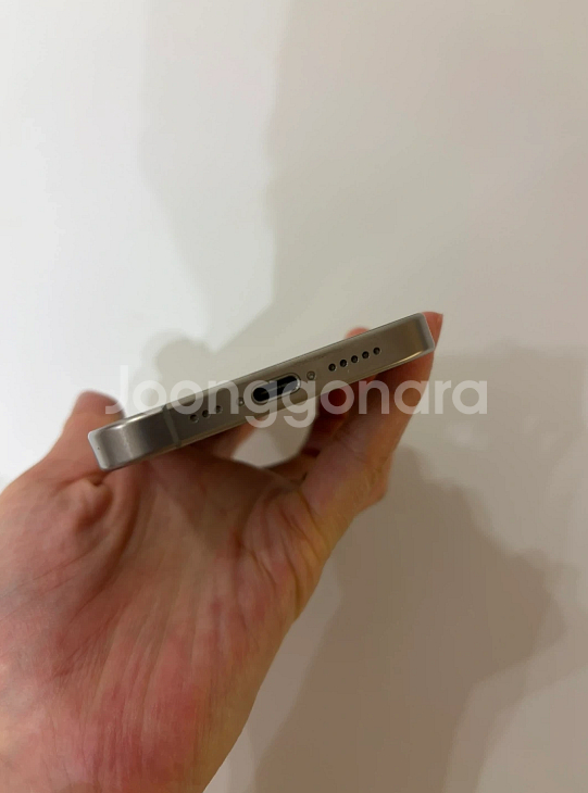 아이폰15Pro 256G 네츄럴 티타늄 자급제 S급--5