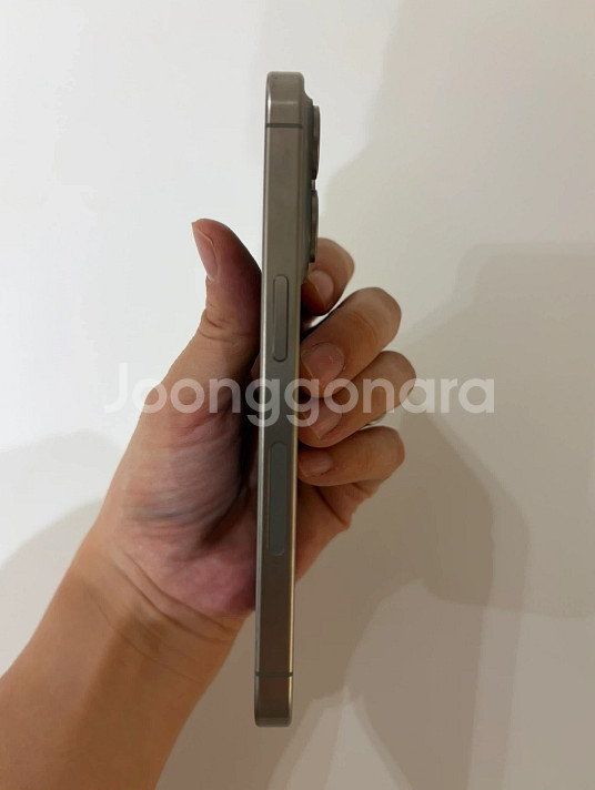 아이폰15Pro 256G 네츄럴 티타늄 자급제 S급--4