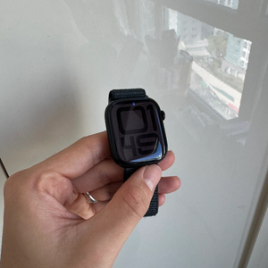 애플워치 시리즈 10 GPS 46mm 블랙 알루미늄