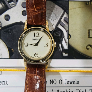 정품 다미아니 금통 18k 다이아몬드 여성 시계