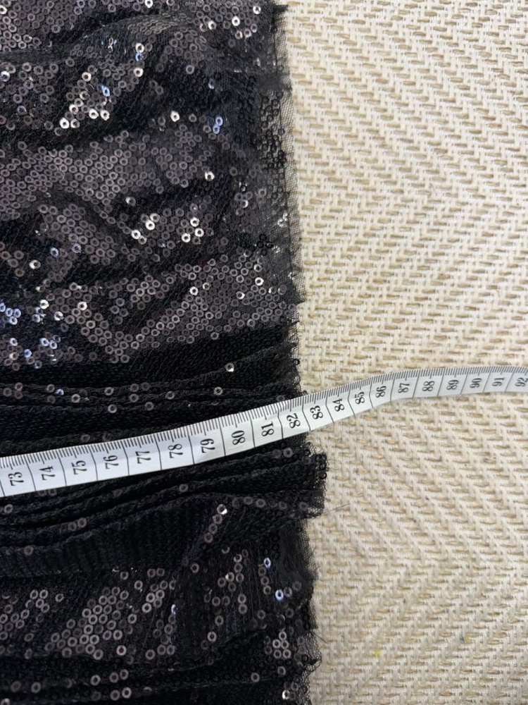 매장판정품) MSGM 스팽글 플리츠 스커트 38--7