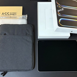 아이패드 프로 M4 13인치 512GB 와이파이 실버 + 애플 펜슬 프로 + 애케플