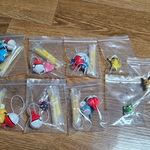 포켓몬 바스볼 입욕제 피규어 갸라도스 신뇽 고라파덕 등