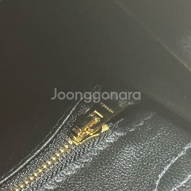 에르메스 버킨25 블랙금장--6