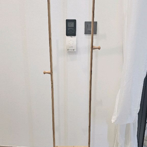 원목 행거 + 러그 세트