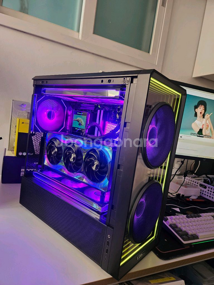 9800x3d / rtx5080 / 리안리 인피니티미러 rgb 본체--4