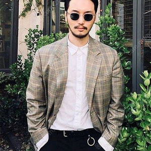 토니웩 글렌체크 블레이저 정장자켓 (100/L)