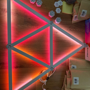 나노리프 라인 Nanoleaf line 조명 lines 블랙 스킨