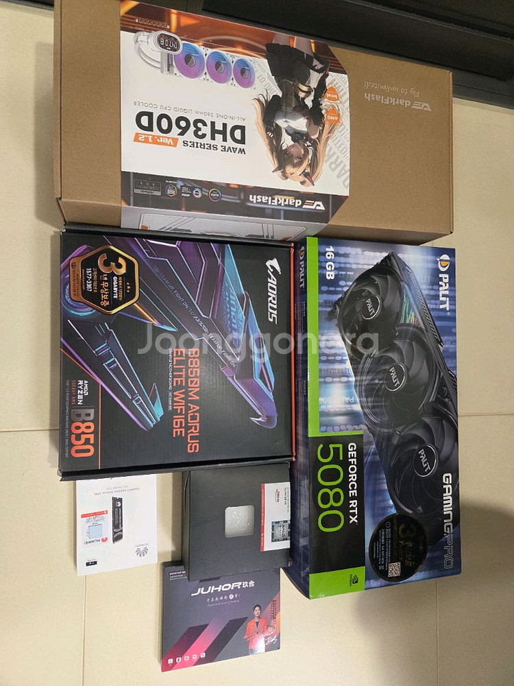 9800x3d, b850m wifi, rtx 5080 초고사양 본체--1