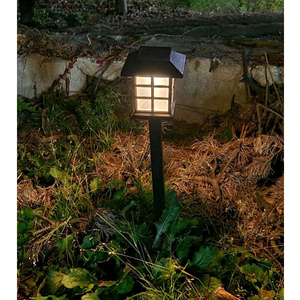 태양광 충전 LED 조명등 잔디등 정원등 2개세트 이미지