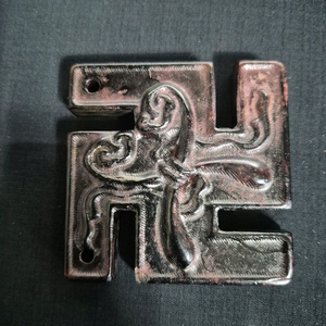 옥 돌 여의문 불교 용품 옥패