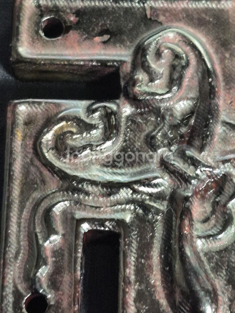 옥 돌 여의문 불교 용품 옥패--1