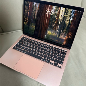 [13] 맥북에어 M1 13인치 로즈골드 8기가램 용량512기가 판매!!