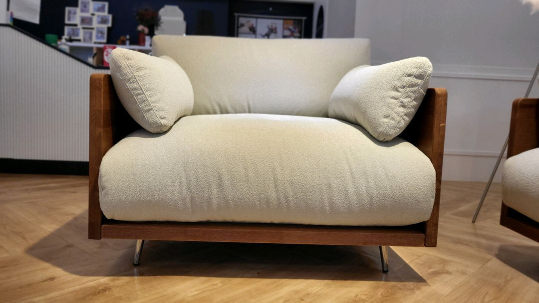 예쁜거실소파 세트! ( 모듈 + 원목 +페브릭 ) 전시새상품!! 이미지