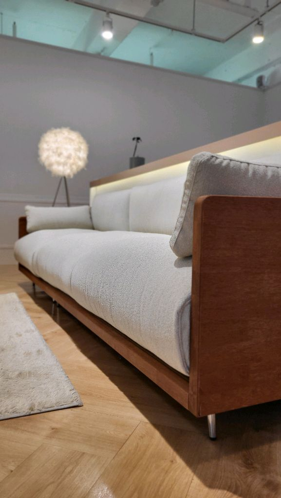 예쁜거실소파 세트! ( 모듈 + 원목 +페브릭 ) 전시새상품!! 이미지