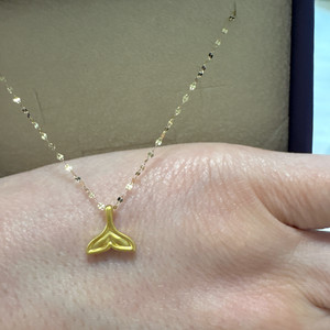 18k 골드 목걸이