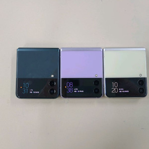 갤럭시플립3 256G 무잔상 상태굿 ^^