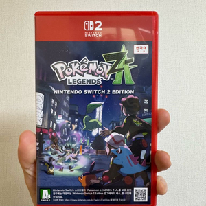 닌텐도 스위치2 포켓몬 레전드 ZA 게임 타이틀 칩