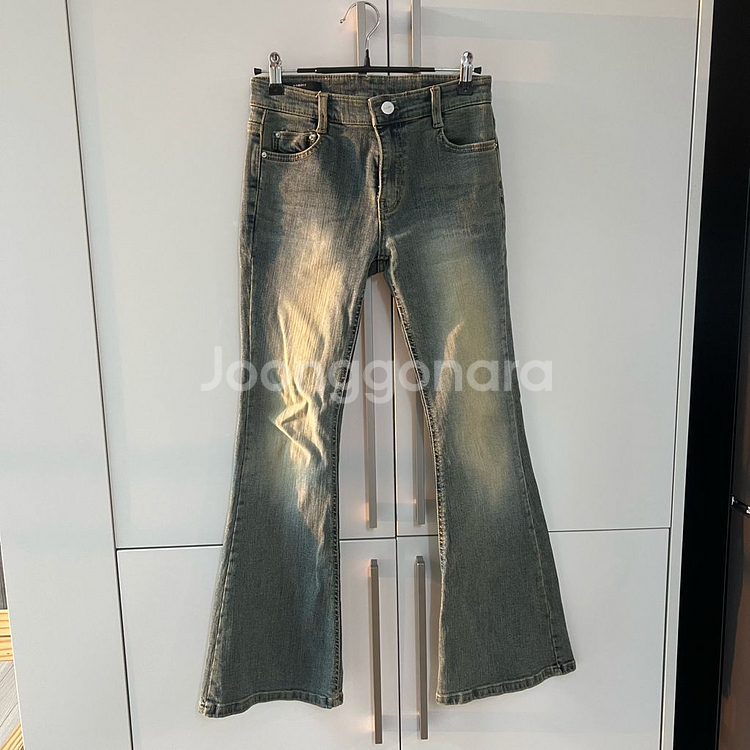 에이블리 모디핏 부츠컷 로우라이즈 데님 S--3