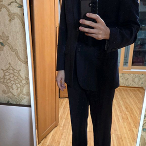 AND Z 남성 네이비 정장 수트 상의100 하의78