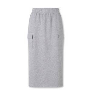 (새상품) 여성 기모 롱 스커트